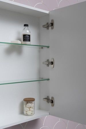 Зеркало-шкаф Aquanet Палермо 00203939 60х80 подвесной цвет белый