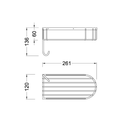Полка Timo Nelson 160080/02 - фото 2
