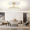 Люстра на штанге Natali Kovaltseva Crystal (Црыстал) LED LAMPS 81115/3C