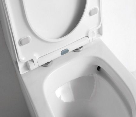 Унитаз-компакт напольный с бачком Iberica Blanca Burgos IB.BRG.121.1B1 белый с сиденьем микролифт безободковый каскадный смыв