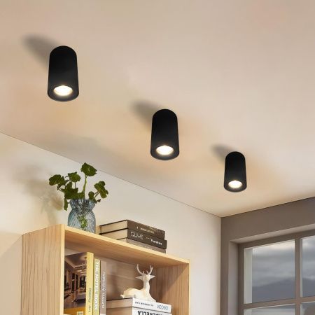 Светильник потолочный Loft It Tictac 10220 Black 3000K