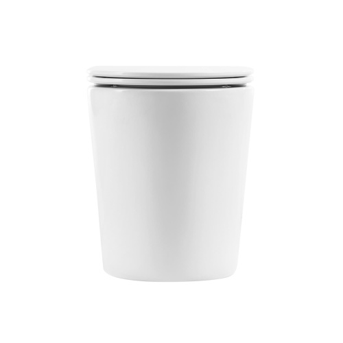 Унитаз приставной BelBagno FLAY-R BB1003CBR/BB870SC белый с сиденьем микролифт безободковый каскадный смыв - фото 5