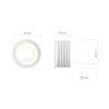 Светодиодный модуль Denkirs Slim LED (Слим ЛЕД) DK4000-8W dim