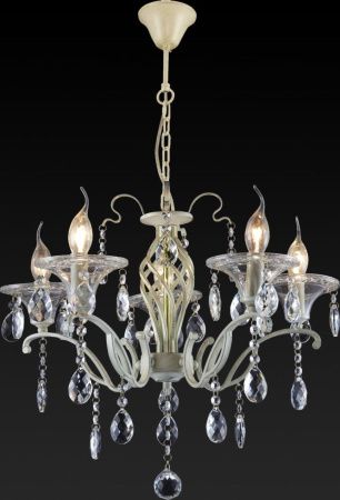 Люстра подвесная Toplight Zoe Ivory (Зое Иворы) TL7220D-05RY