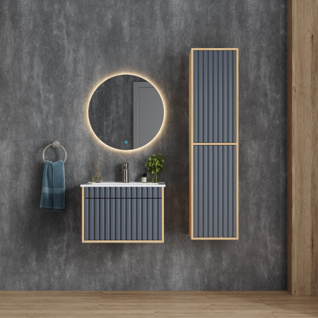 Шкаф-пенал Onika Дайлер 403569 35х31х142 подвесной