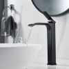 Смеситель для раковины Shevanik S4011H на столешницу черный