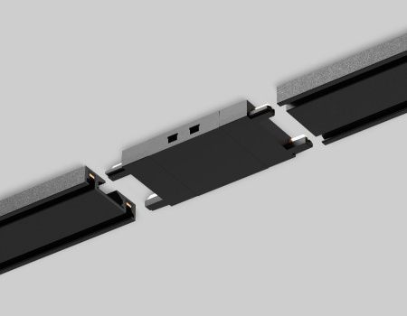 Коннектор прямой для шинопровода Ambrella Light Track System (Трацк Сыстем) GV1109