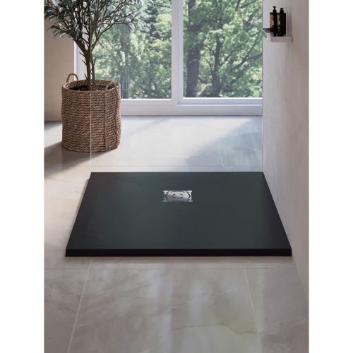 Душевой поддон RGW Stone Tray 16152088-02 80x80  искусственный камень серый - фото 5