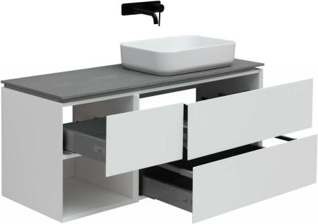 Тумба под раковину Allen Brau Infinity 1.21007.WM 120х50 подвесная цвет белый