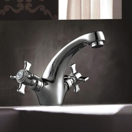 Смеситель Haiba HB24 HB1024 на раковину хром