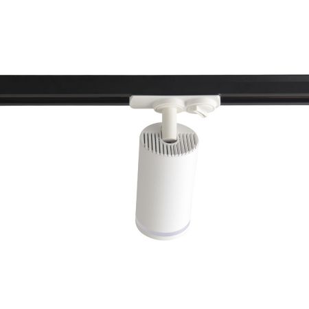 Трековый однофазный светильник Crystal Lux Basic (Басиц) CLT 0.31 019 WH