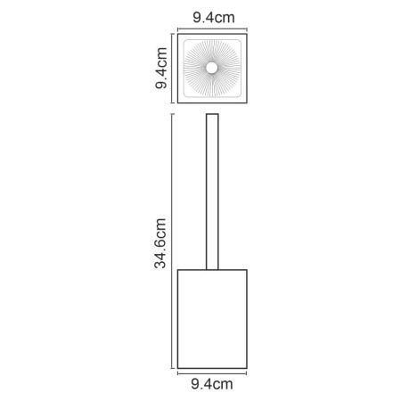 Ершик для унитаза WasserKRAFT 9127