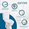 Унитаз-компакт напольный с бачком Santek Нео лайт 1WH302409 белый с сиденьем микролифт каскадный смыв