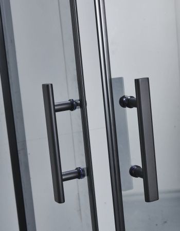 Душевой уголок Timo Imwei YL-9002B 90х90 стекло матовое профиль хром с поддоном