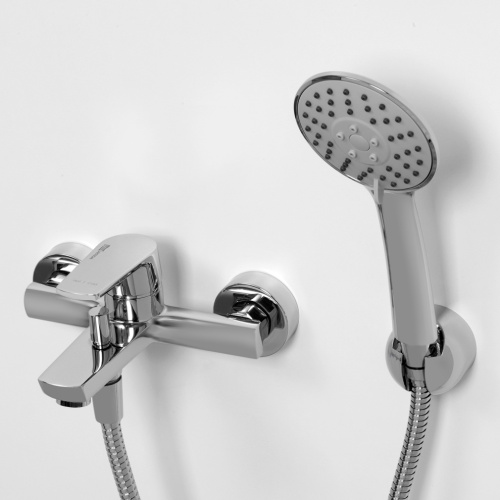 Смеситель для ванны и душа WasserKRAFT Dill 6100 6101 настенный хром - фото 5