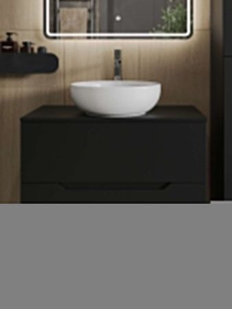 Тумба с раковиной Orange Line Li-80TubMDF+B07-420W 80х50