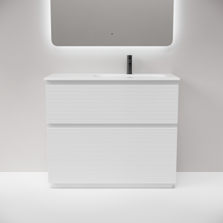 Тумба под раковину Sancos FOLK Floor FL100FRW 100х40 напольная цвет белый