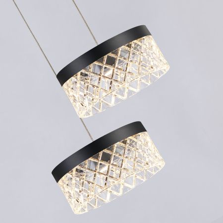 Светильник подвесной Delight Collection Diamond cut (Диамонд цут) MD21020075-5A matt black