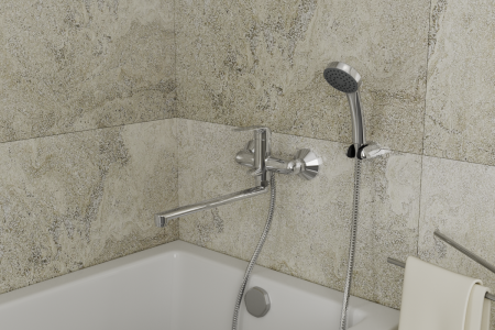 Смеситель для ванны Rush Fiji FI1835-51 настенный хром