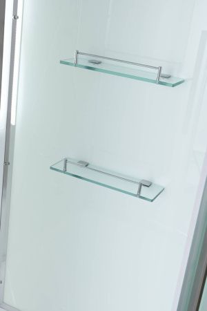 Душевая кабина AvaCan EM EM5090LED 90х90 четверть круга с крышей ориентация универсальная