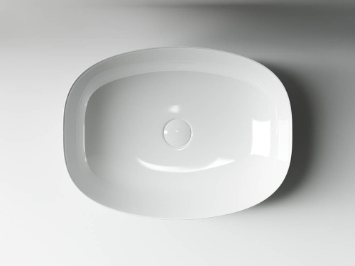 Раковина Ceramica Nova ELEMENT 50 см CN5005 накладная цвет белый - фото 5