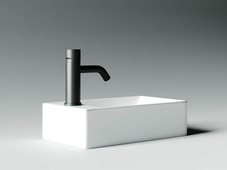 Раковина из сантехнического фарфора Ceramica Nova ELEMENT CN5008 40х20 подвесная цвет белый 1 отверстие под смеситель