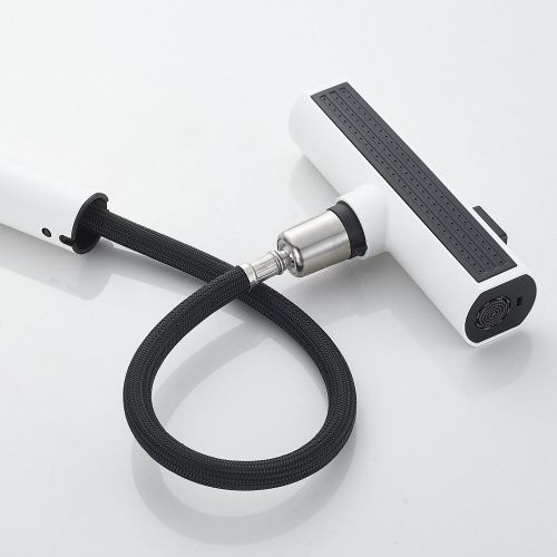 Смеситель для кухни Shevanik S263C на мойку белый - фото 5