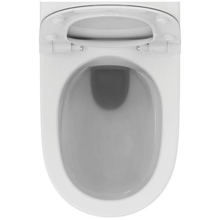 Унитаз подвесной Ideal Standard I.life O T568001 белый с сиденьем микролифт безободковый смыв торнадо