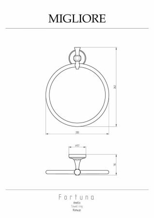 Кольцо Migliore Fortuna 27686
