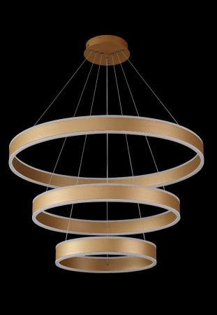 Светильник подвесной Crystal Lux Muchos (Муцхос) MUCHOS SP158W LED GOLD