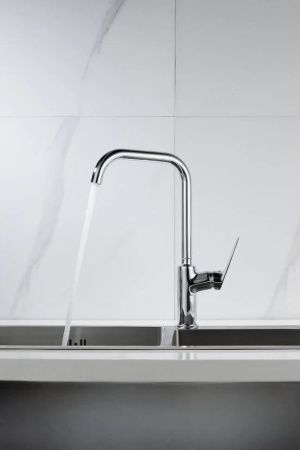 Смеситель для кухни Knotlor MUSE KN-61 на мойку хром