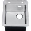 Кухонная мойка Melana ProfLine MLN-R4254HK 40х55 цвет серый поверхность матовая