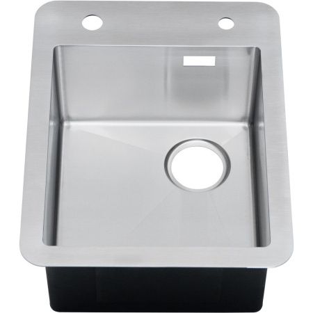 Кухонная мойка Melana ProfLine MLN-R4254HK 40х55 цвет серый поверхность матовая