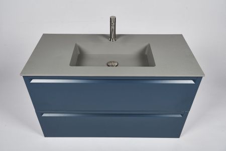 Тумба с раковиной Inda Piccadilly INDA Piccadilly 100BD Cemento 100х50 подвесная