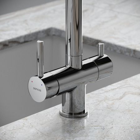 Смеситель для кухни Sancos Spin SC4015CH на мойку хром