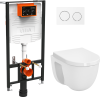 Комплект унитаз с инсталляцией Vitra S40 9005B003-7211