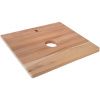Столешница Jorno WOOD Wood.06.60/LW 60х50 накладная цвет коричневый