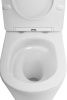 Унитаз напольный Art&Max Tito AM6088CPRVTSC белый с сиденьем микролифт смыв торнадо