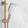 Душевая стойка Shevanik S9936G настенная цвет золото