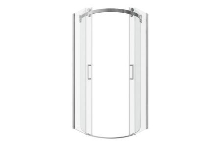 Душевой уголок Bravat Wave BS090.1202S 200х90 стекло прозрачное профиль хром без поддона
