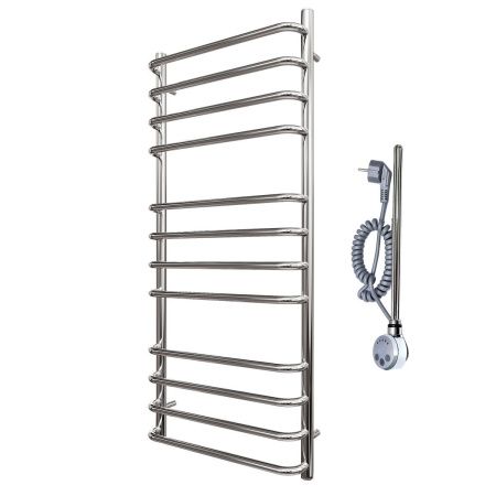 Полотенцесушитель электрический Point Нептун PN09152E 55х120 хром