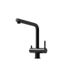 Смеситель для кухни Sancos Spin SC4015MB на мойку черный