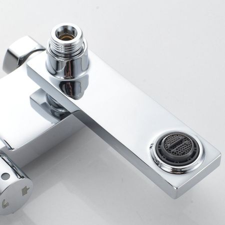 Душевая стойка Raffine F3696 настенная цвет хром