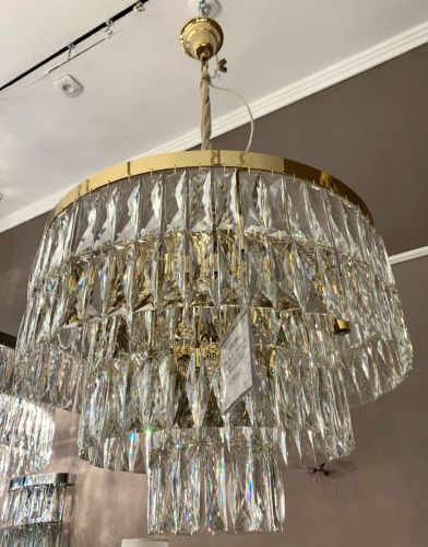 Люстра подвесная Newport 10120 10125+5/C gold - фото 3