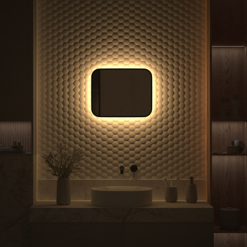 Зеркало в ванную Defesto AURA DF 2971RH 50х40 - фото 5