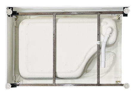 Душевой поддон акриловый Royal Bath BP RB8100BP-R 100х80 белый с ножками