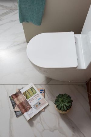 Чаша унитаза напольная Aquanet Cetus Cetus 2.0 C1 цвет белый без бачка с сиденьем микролифт безободковая каскадный смыв