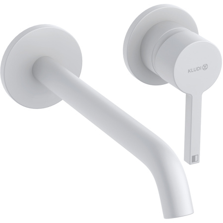 Смеситель Kludi Nova Fonte Pura 202455315 встраиваемый белый матовый