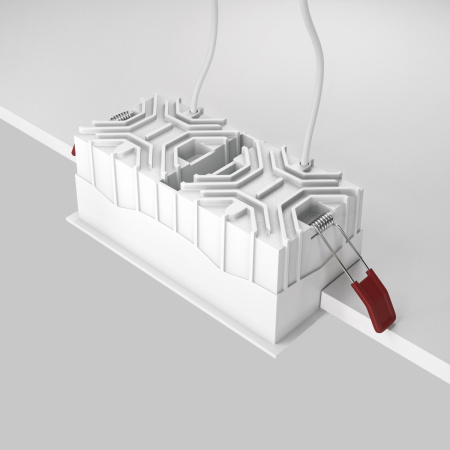 Светильник встраиваемый Maytoni Technical Alfa LED (Альфа) DL043-02-15W4K-SQ-W