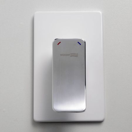 Смеситель для душа Wasserkraft Aller 1060 WHITE 10651W встраиваемый в стену белый/хром